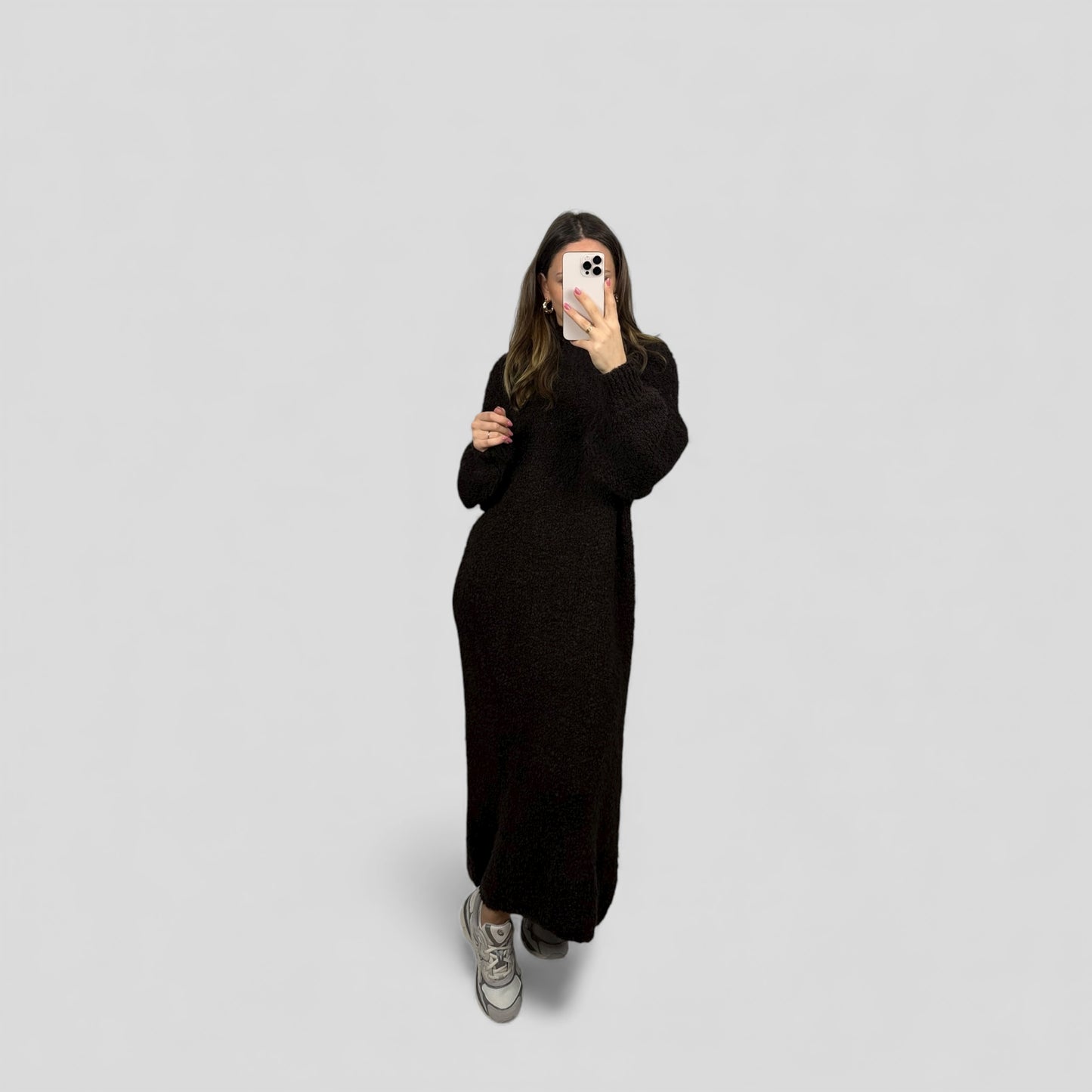 Teddy maxi dress