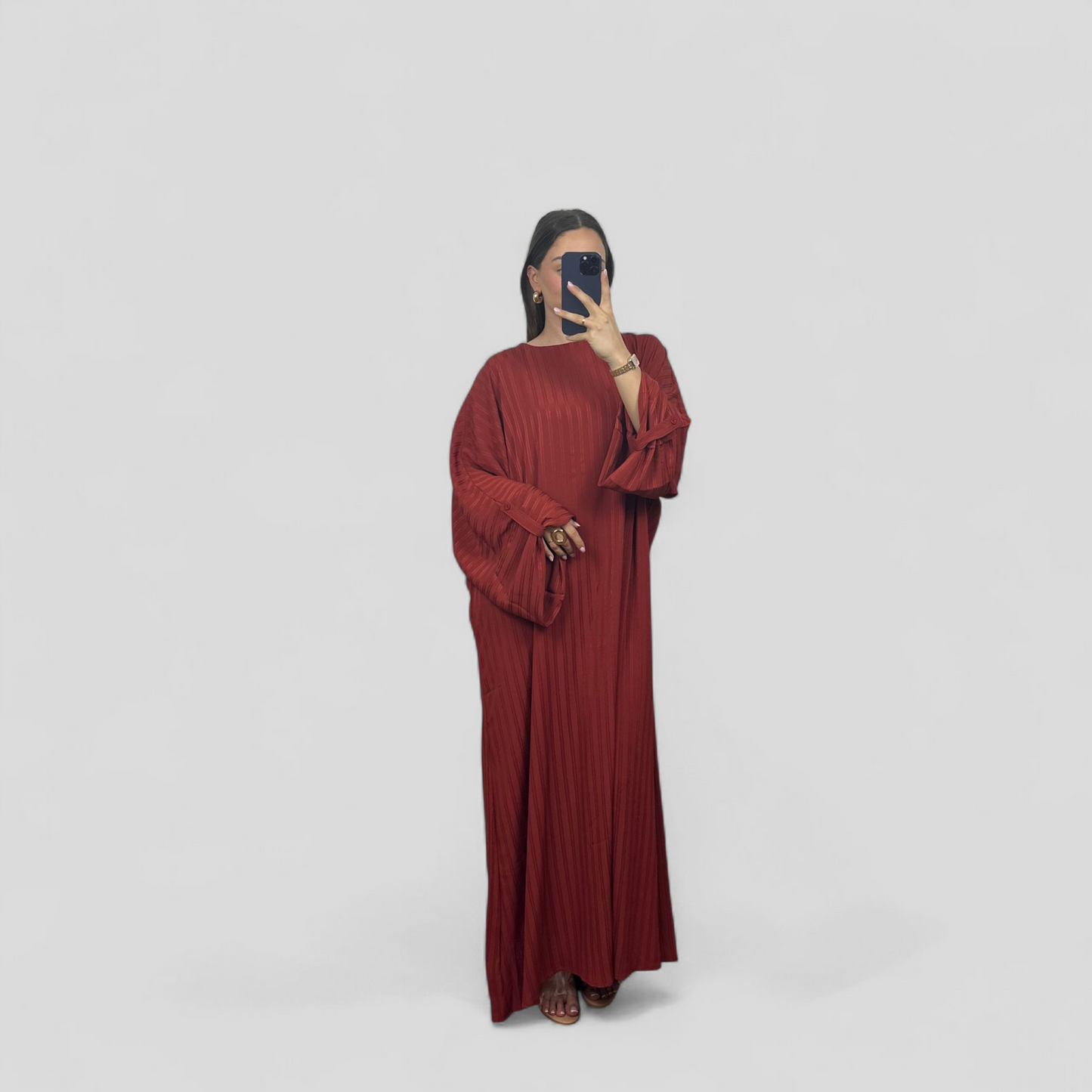 Striped Abaya