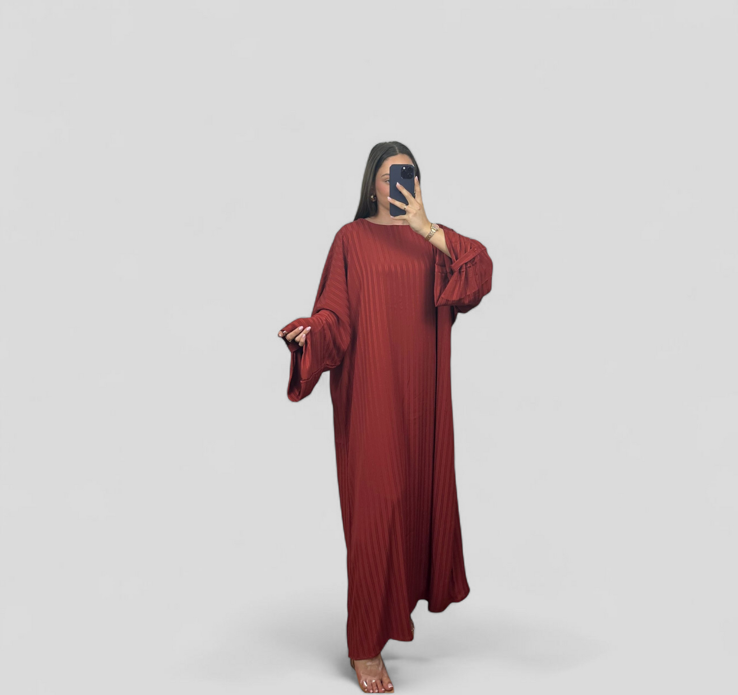 Striped Abaya
