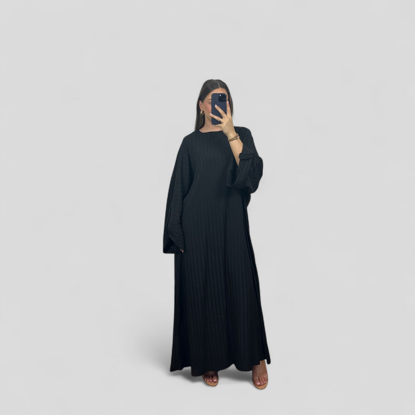 Striped Abaya