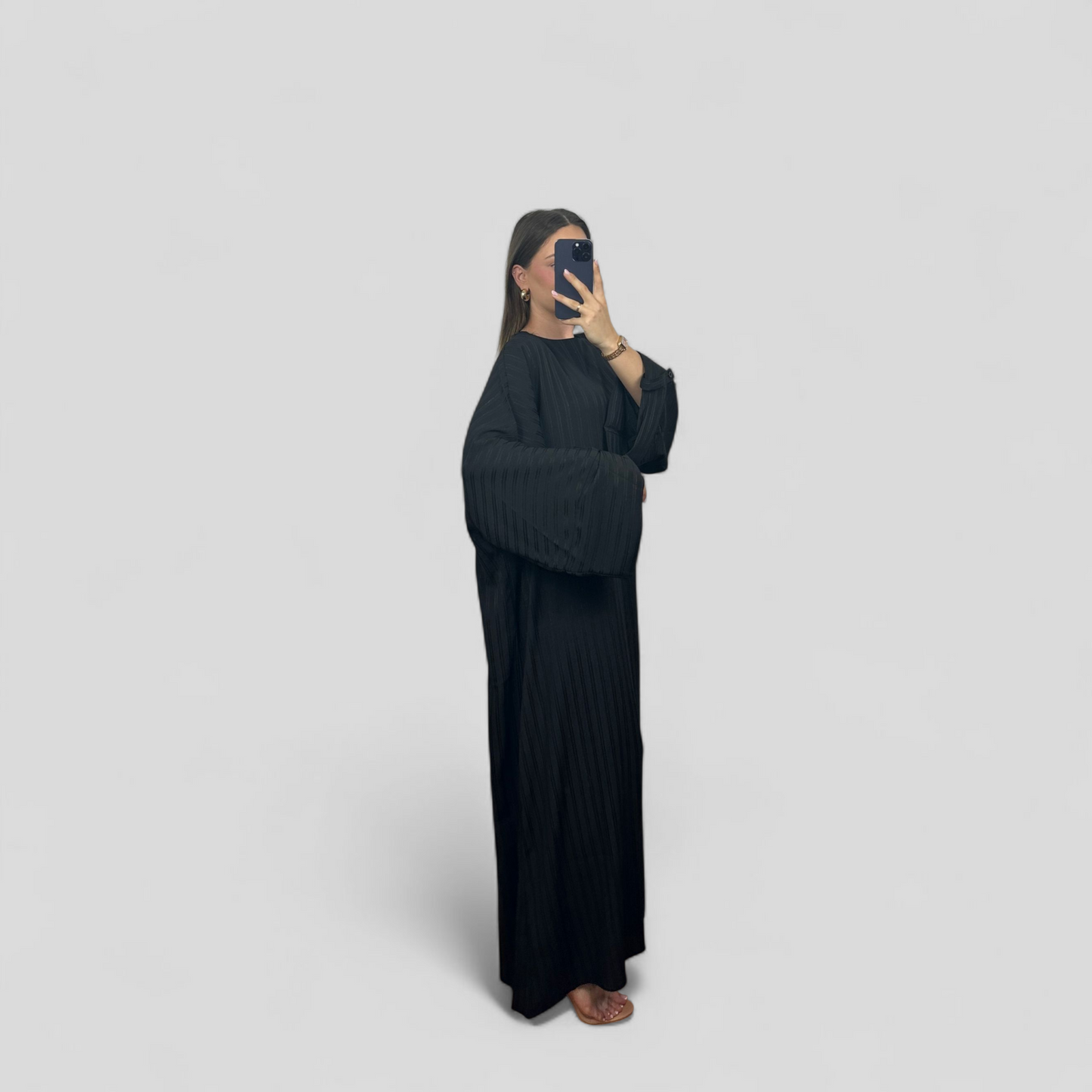 Striped Abaya