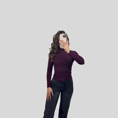 Elegant slim fit blouse