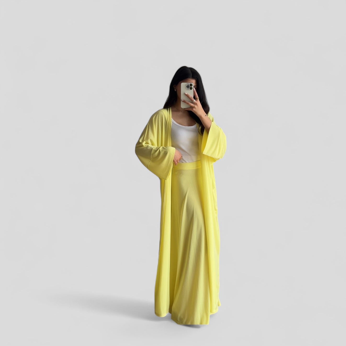 Gele kimono