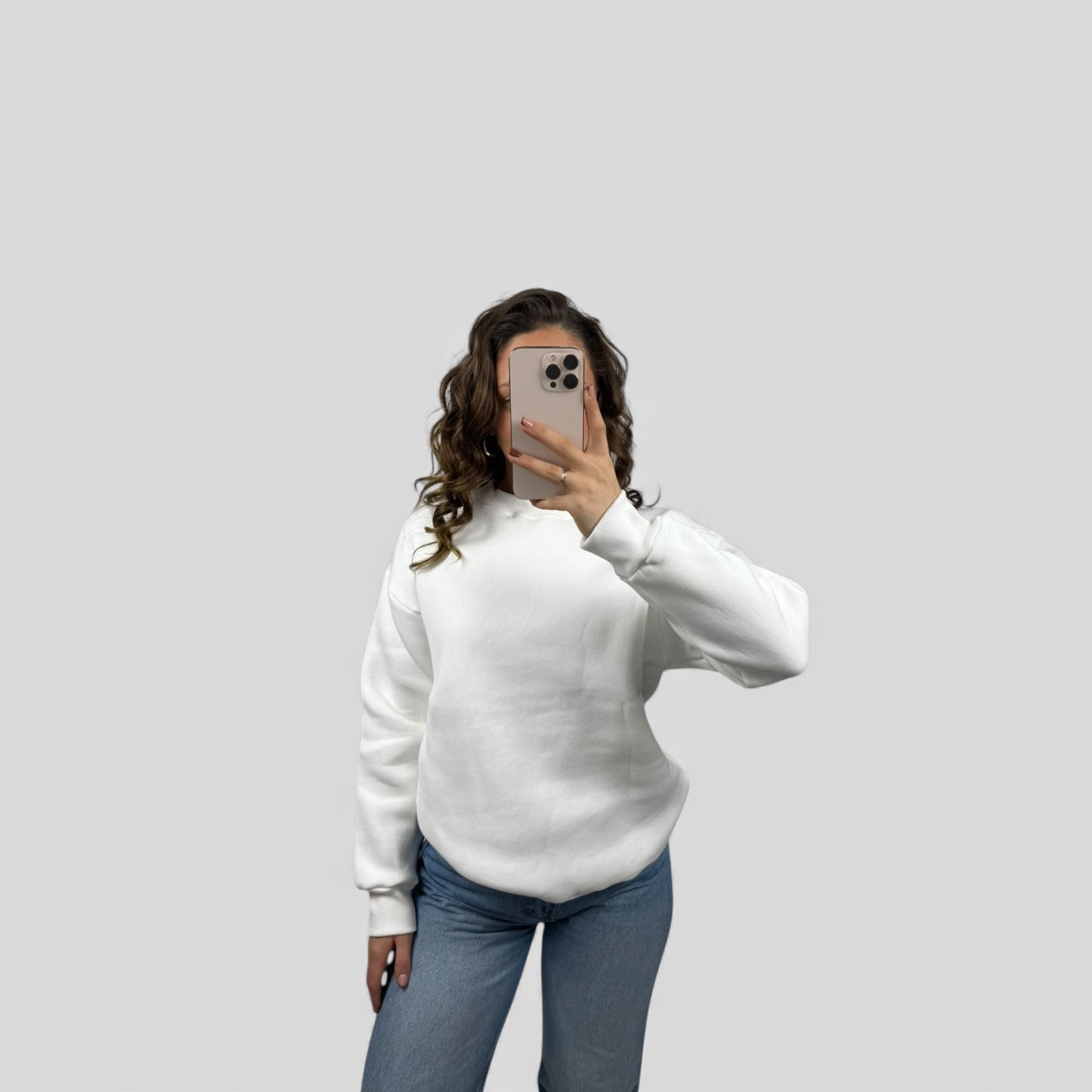 Basic oversized sweatshirt