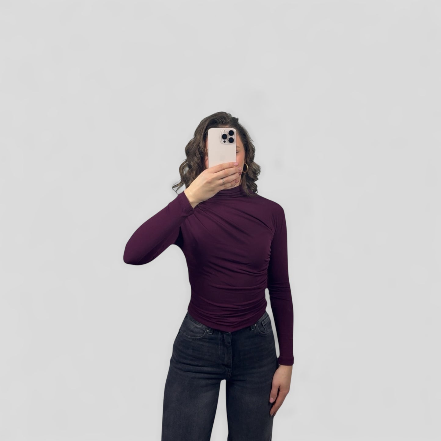 Elegant slim fit blouse