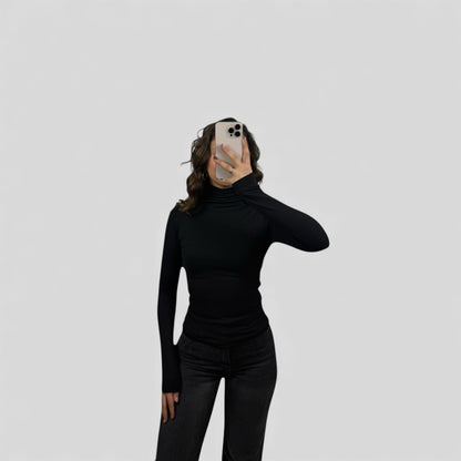 Essential stretch turtleneck
