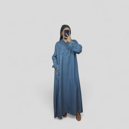 Denim dress