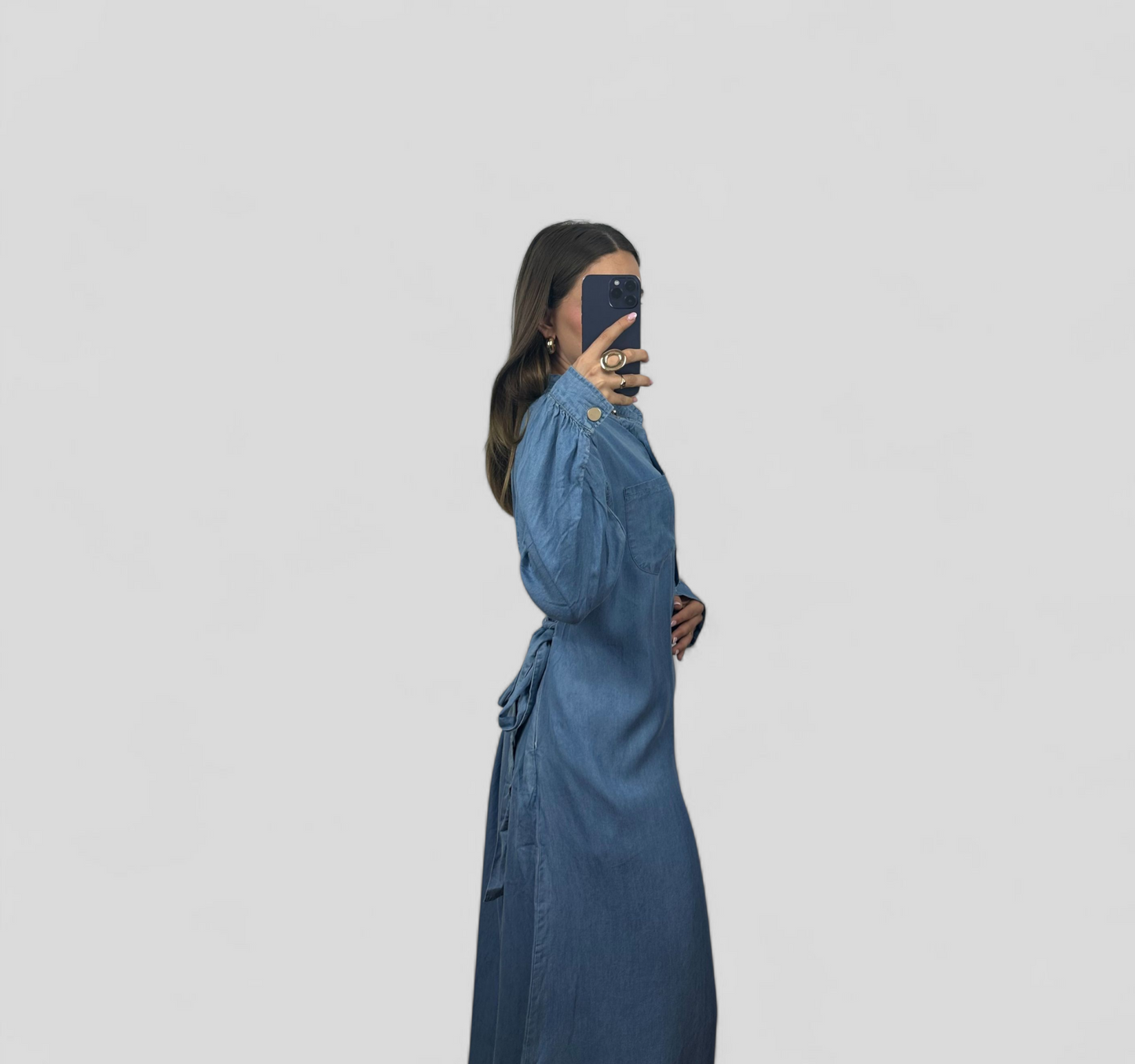 Denim dress