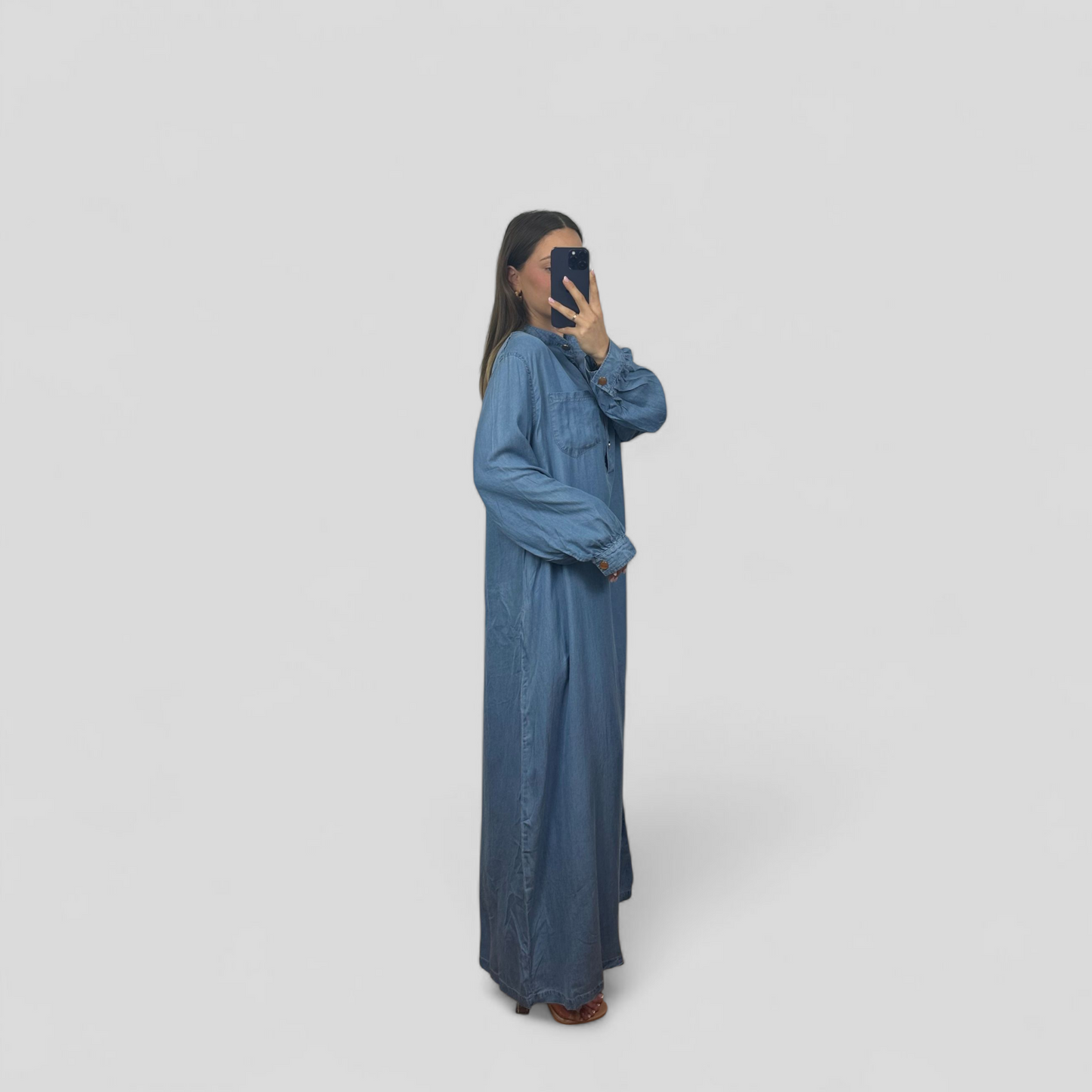 Denim dress