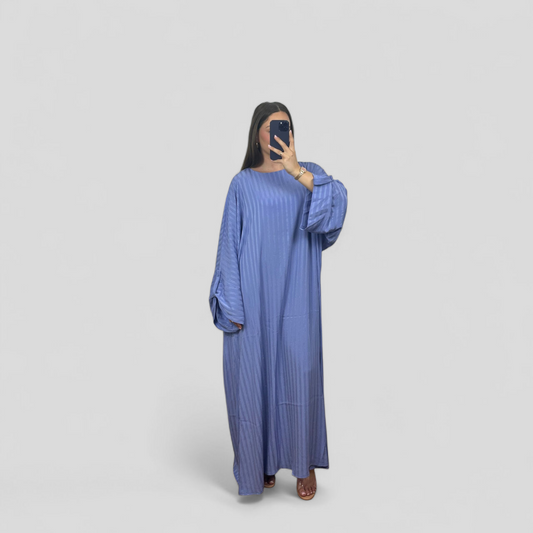 Striped Abaya