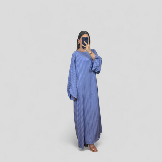 Striped Abaya