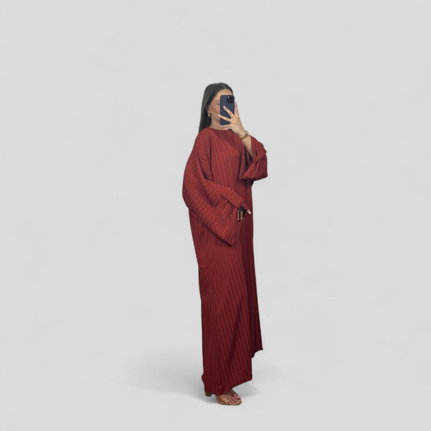 Striped Abaya