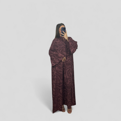 Jacquard maxi dress
