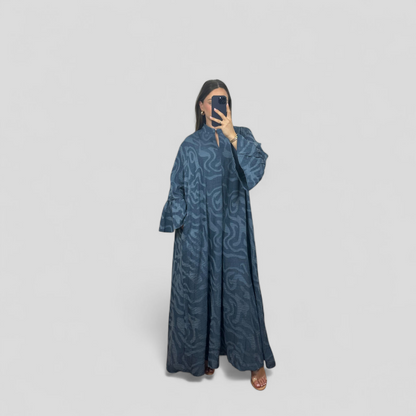Jacquard maxi dress