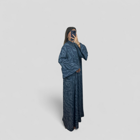 Jacquard maxi dress