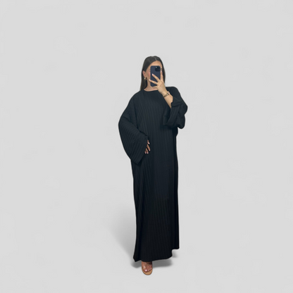 Striped Abaya