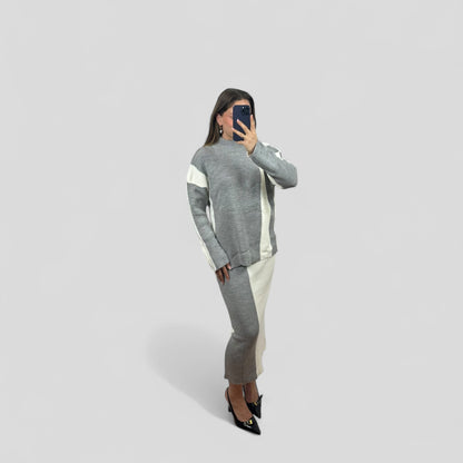 Contour knit set