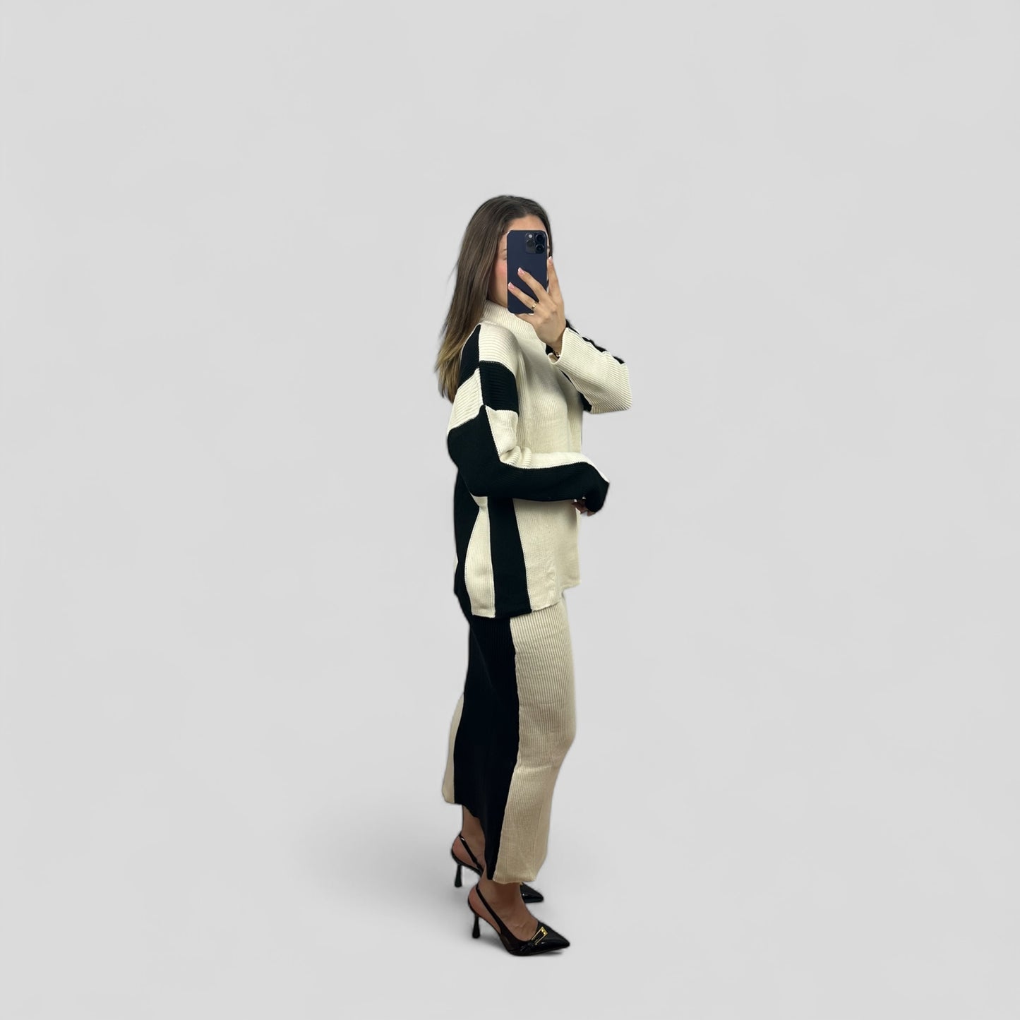 Contour knit set