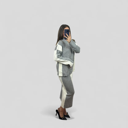 Contour knit set