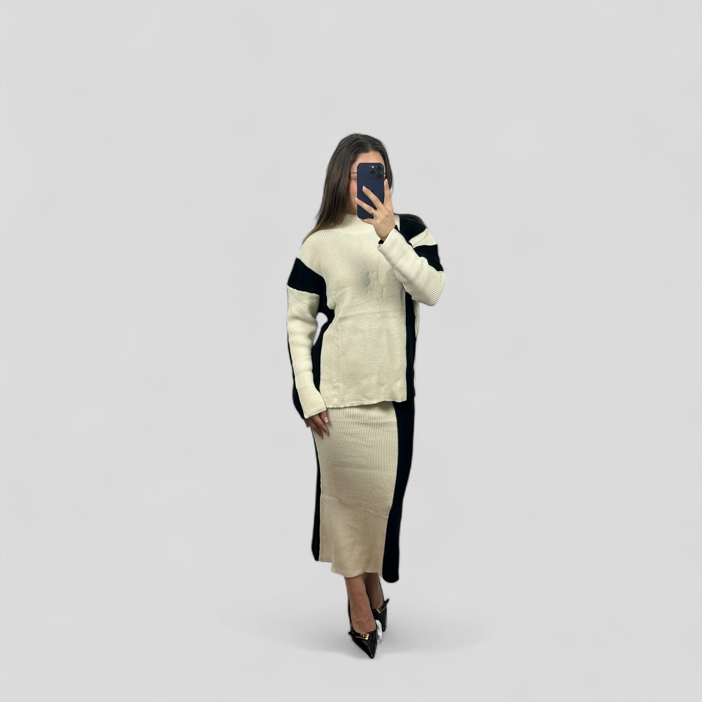 Contour knit set