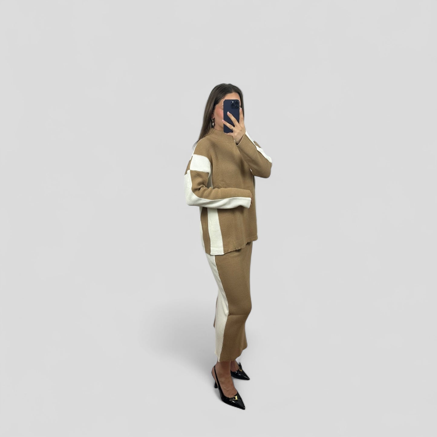Contour knit set