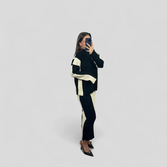 Contour knit set