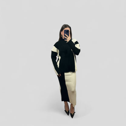Contour knit set