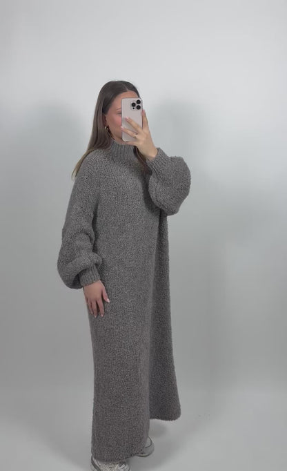Teddy maxi dress